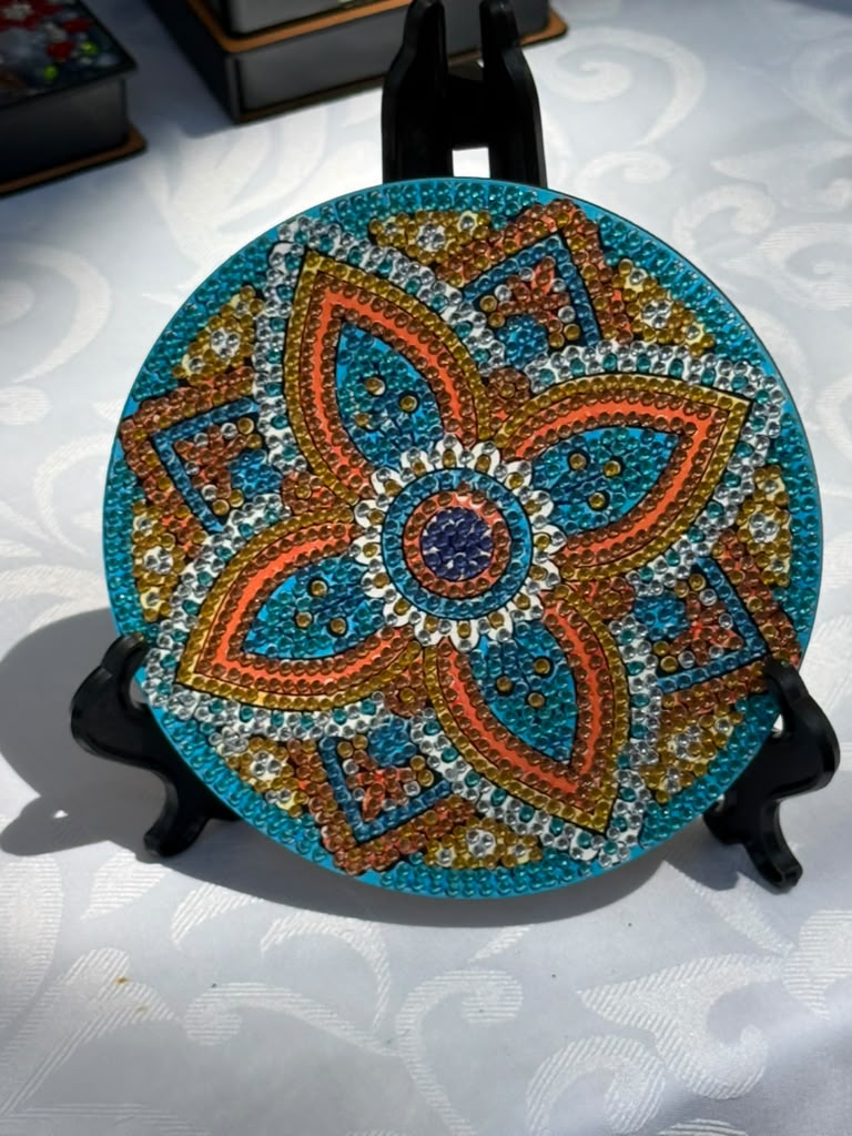 Mandala Plate Coaster/Decoration - Design 2
