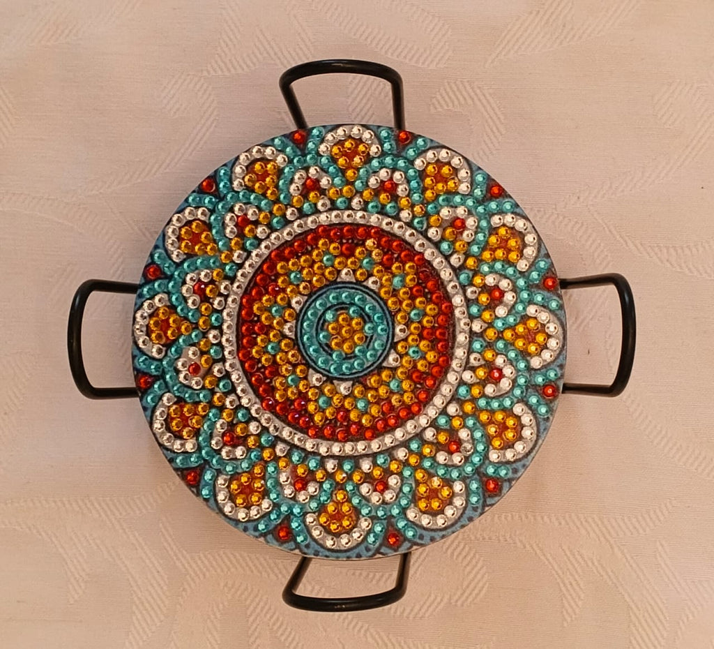 Cups Coasters - Mandala - Design 3