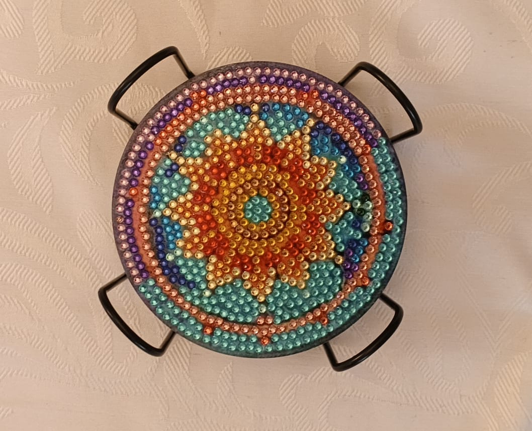 Cups Coasters - Mandala - Design 2