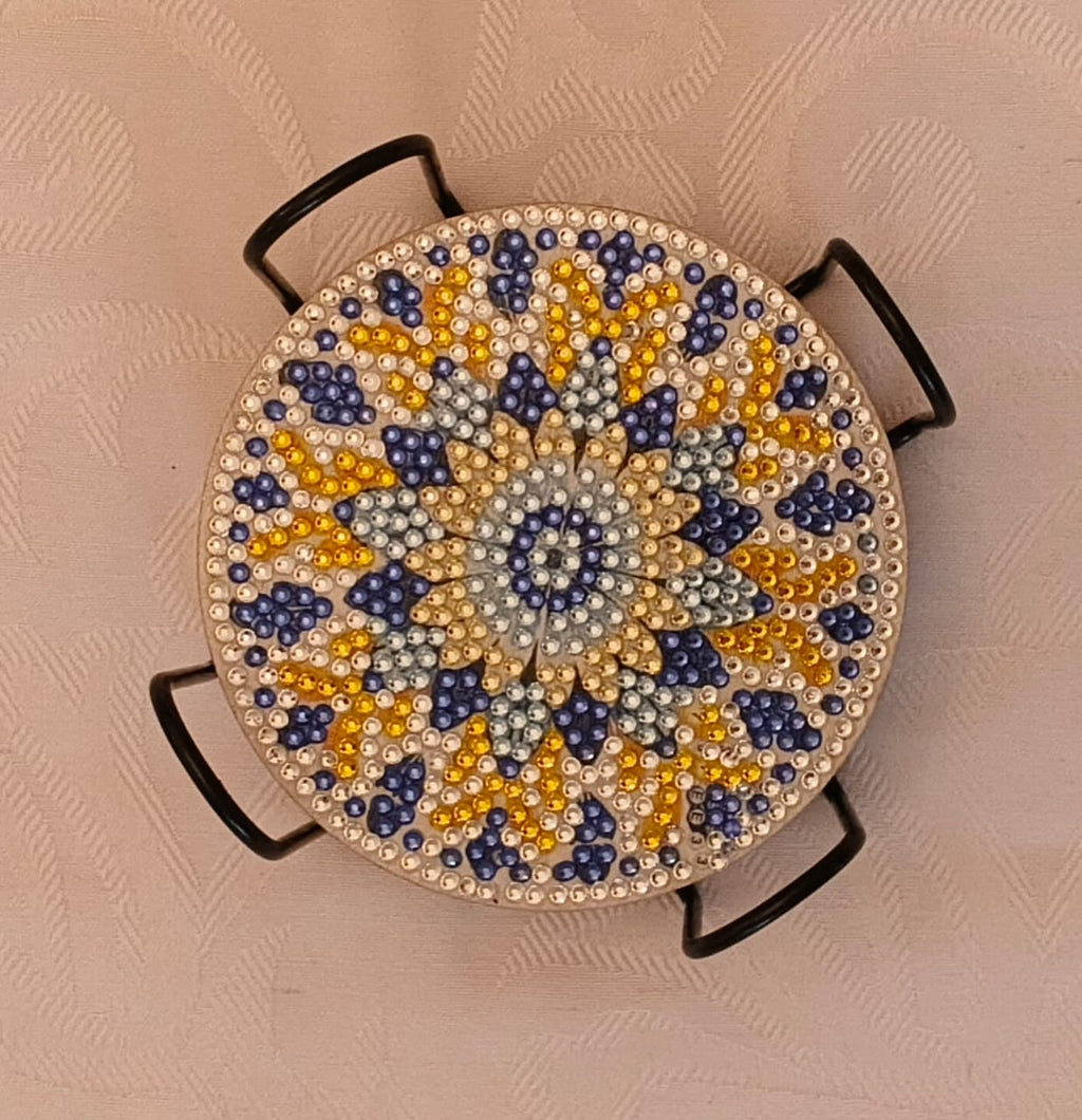 Cups Coasters - Mandala - Design 4