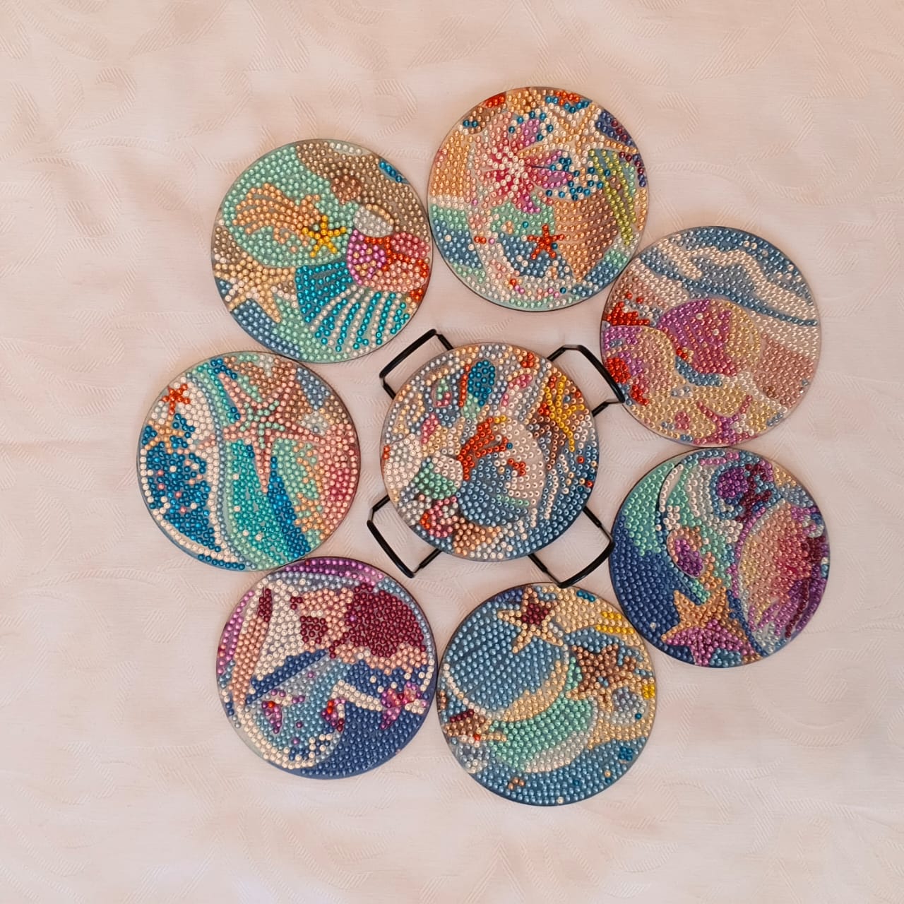 Cups Coasters - Beach Theme