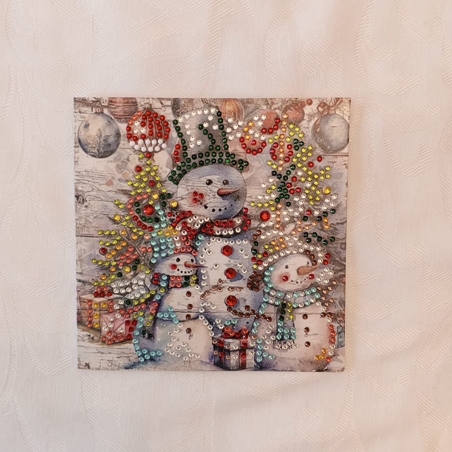Christmas Card 15 x 15 cm - Option 1